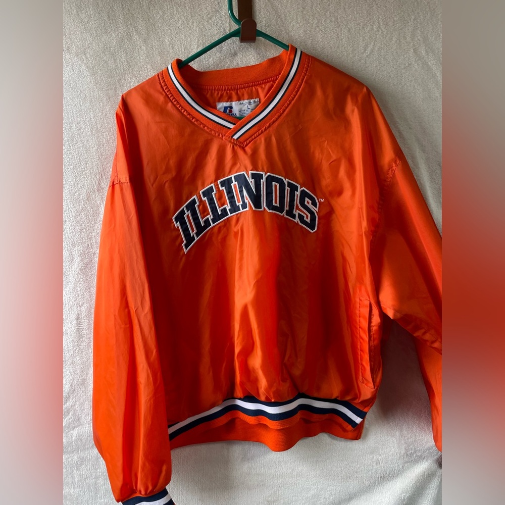 Russell athletic windbreaker size large